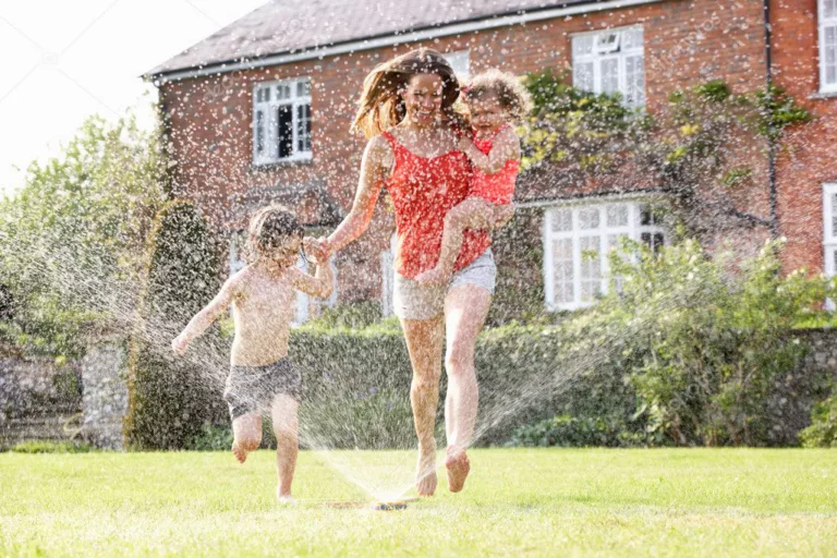Irrigation VIP family running trough sprinklers
